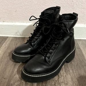 Madden Girl Combat Boots